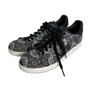 adidas Stan‎ Smith Black Paisley Sneakers Women's 8.5
